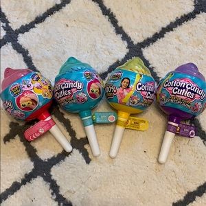 Cotton candy cuties slime and toy inside